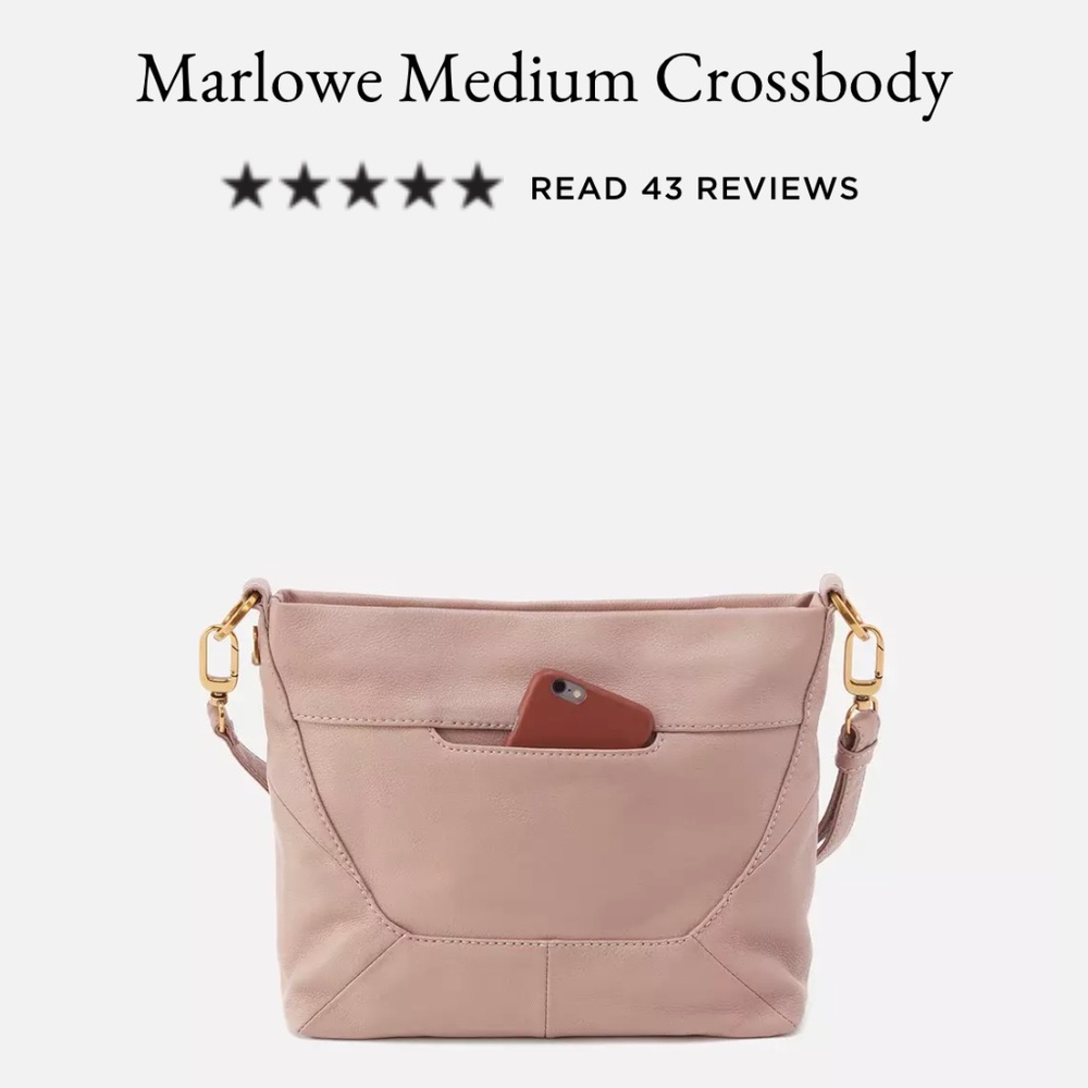 HOBO cross body leather bag